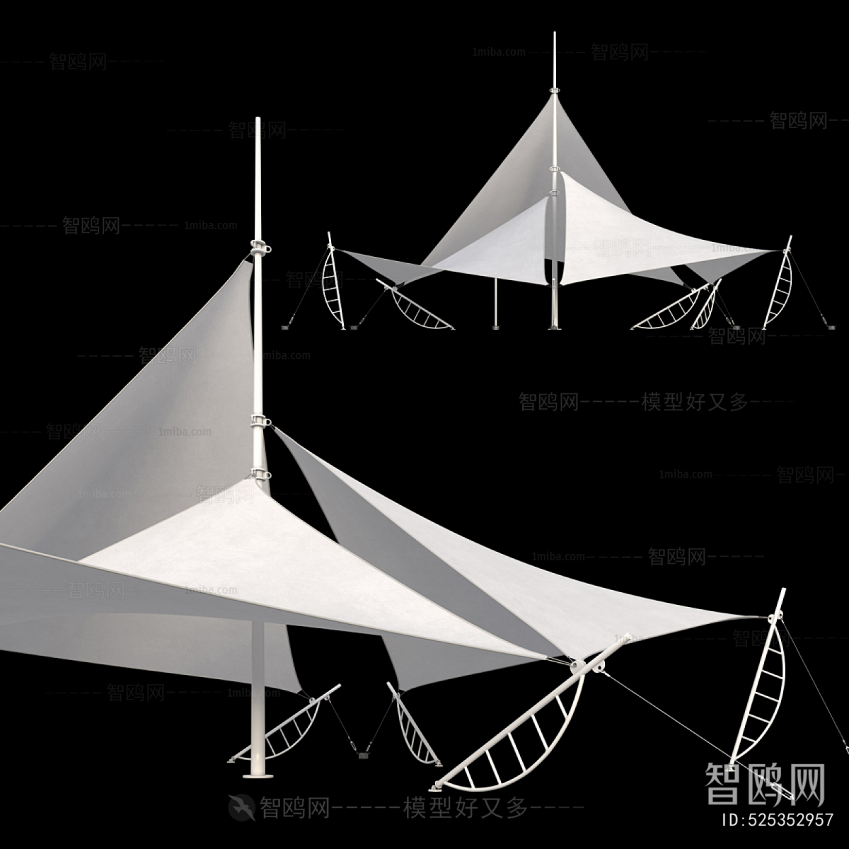 Modern Sunshade/Canopy/Tensioning Film