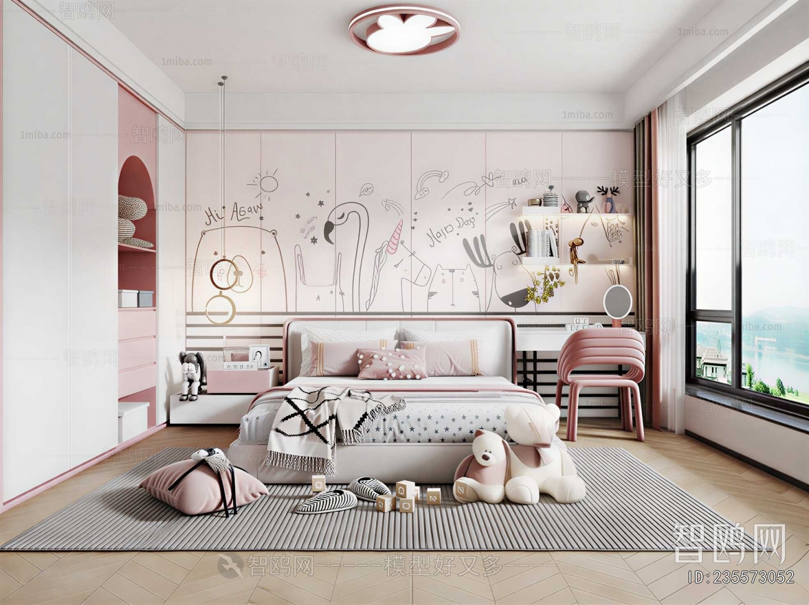 Modern Girl's Room Daughter's Room