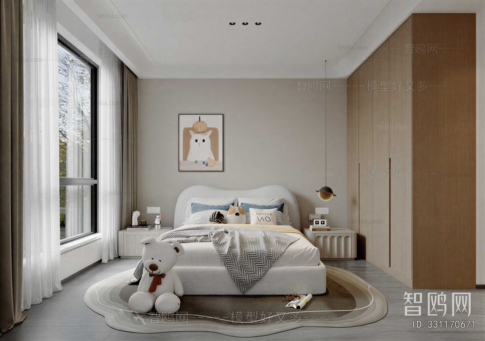 Modern Girl's Room Daughter's Room