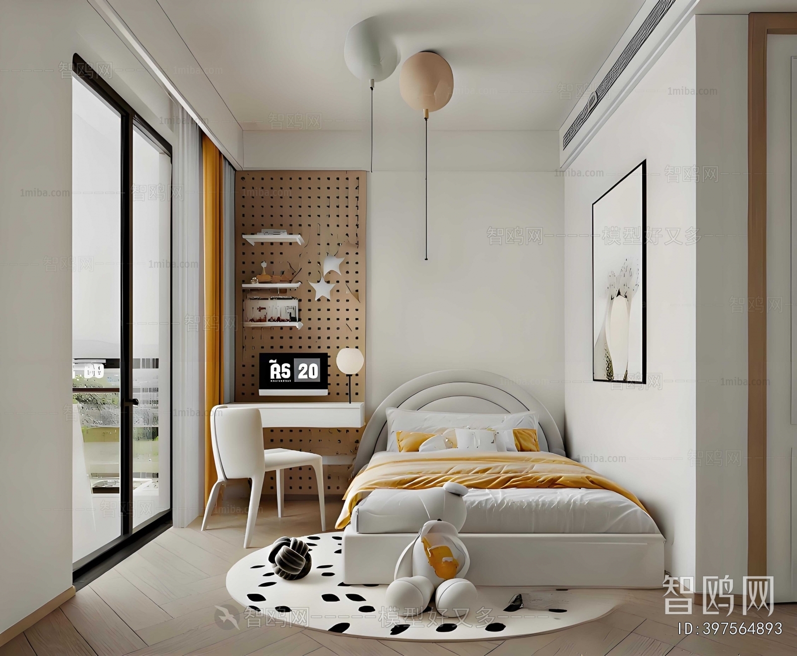 Modern Girl's Room Daughter's Room