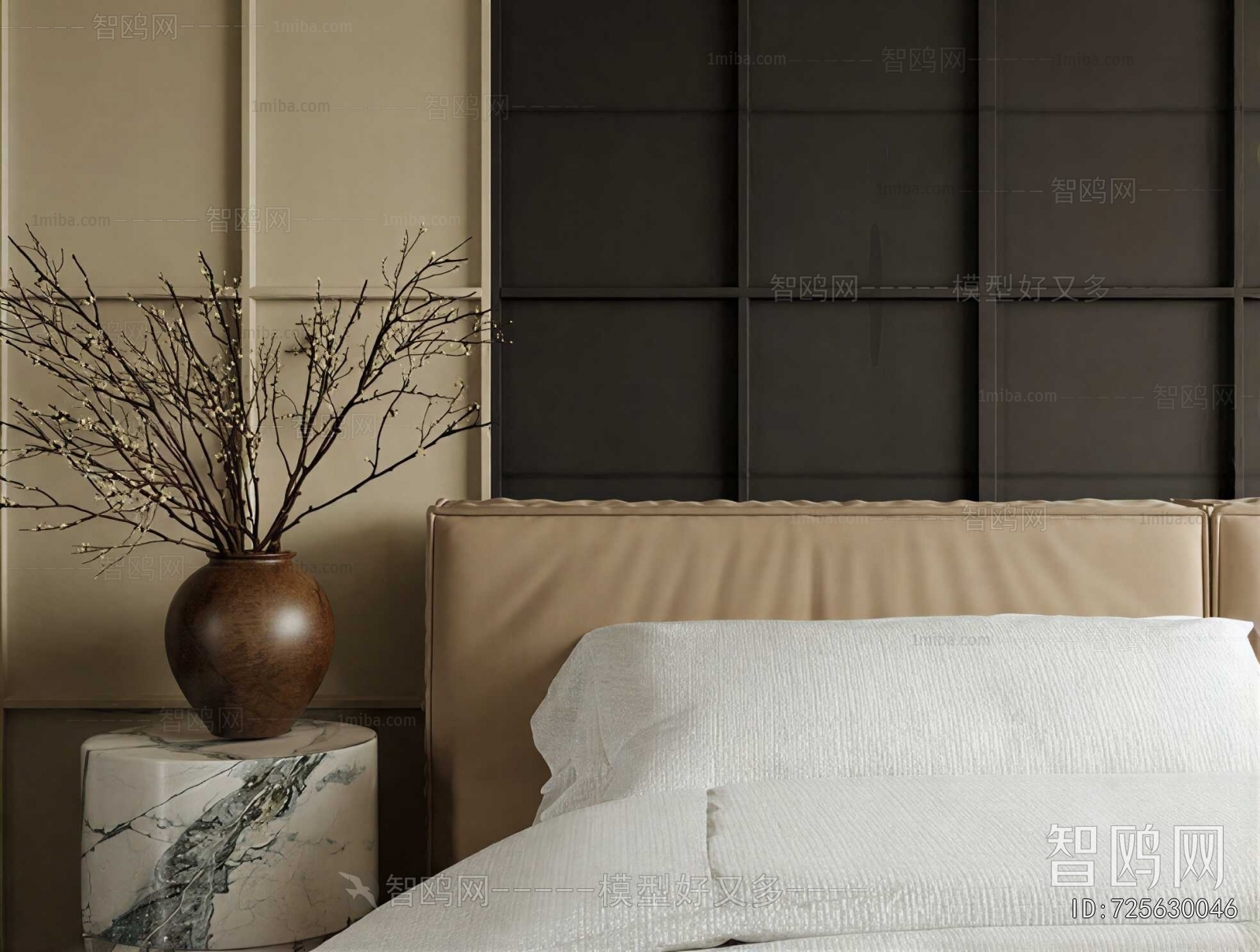 Wabi-sabi Style Dried Branch