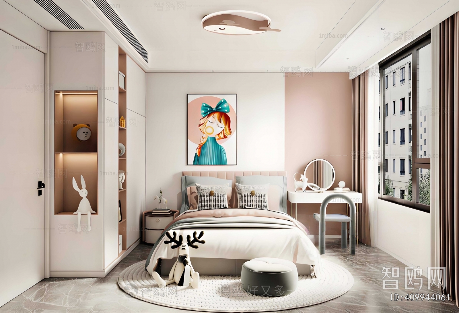 Modern Girl's Room Daughter's Room