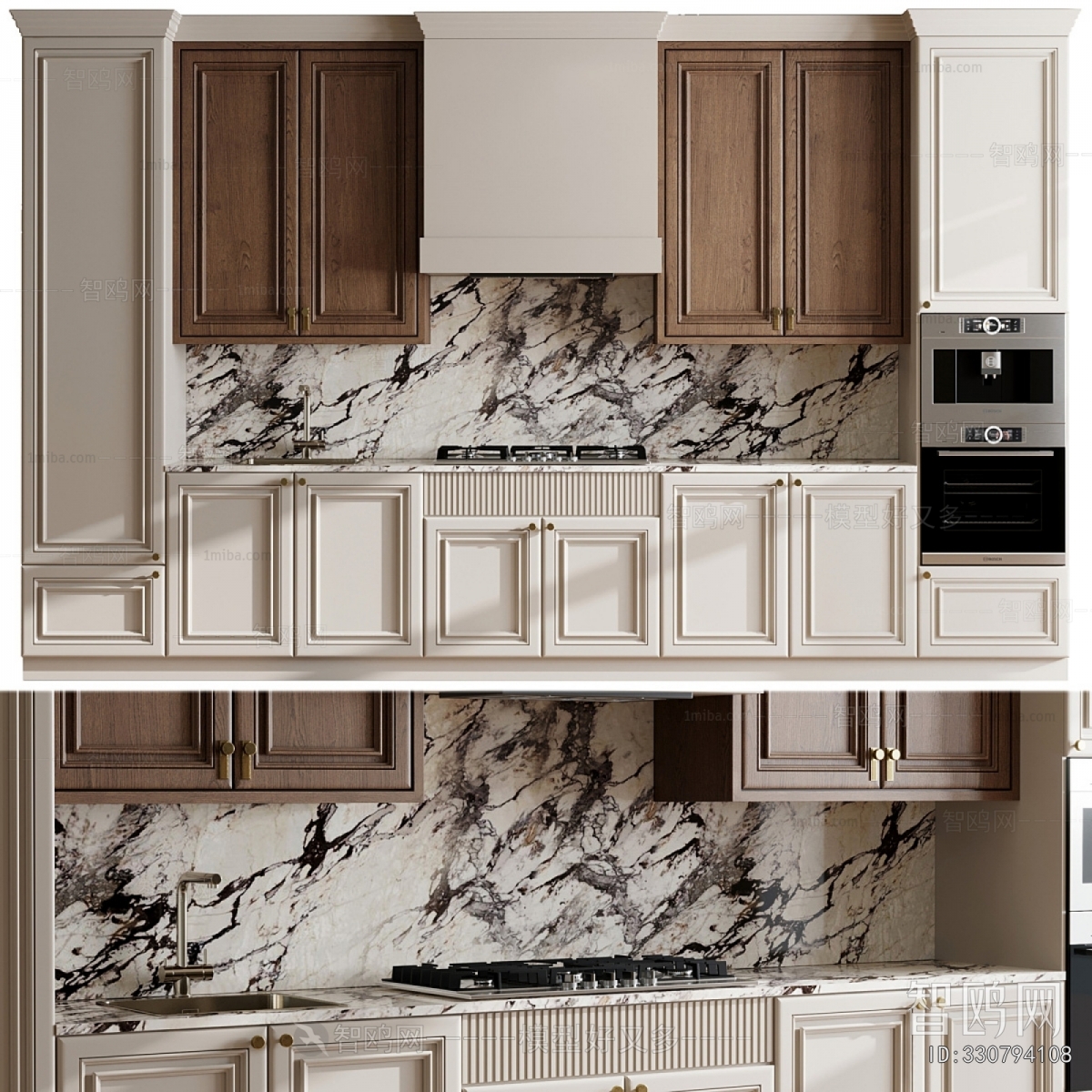 European Style Kitchen Cabinet