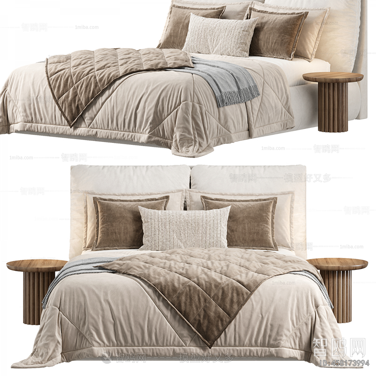 Modern Double Bed