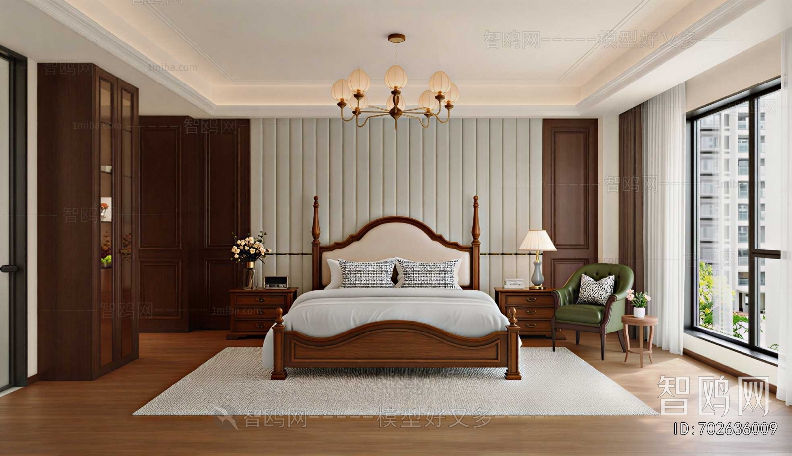 American Style Bedroom