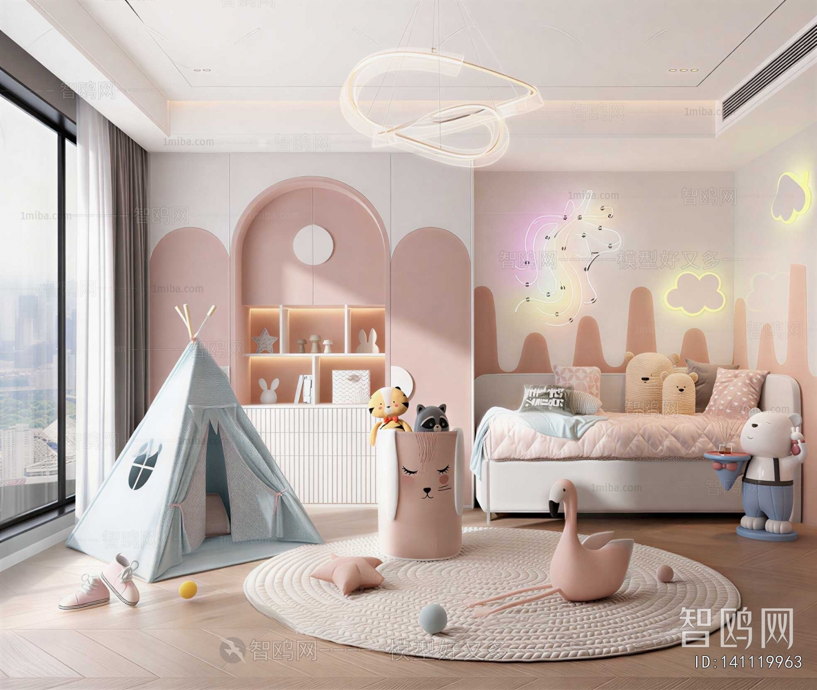 Modern Girl's Room Daughter's Room