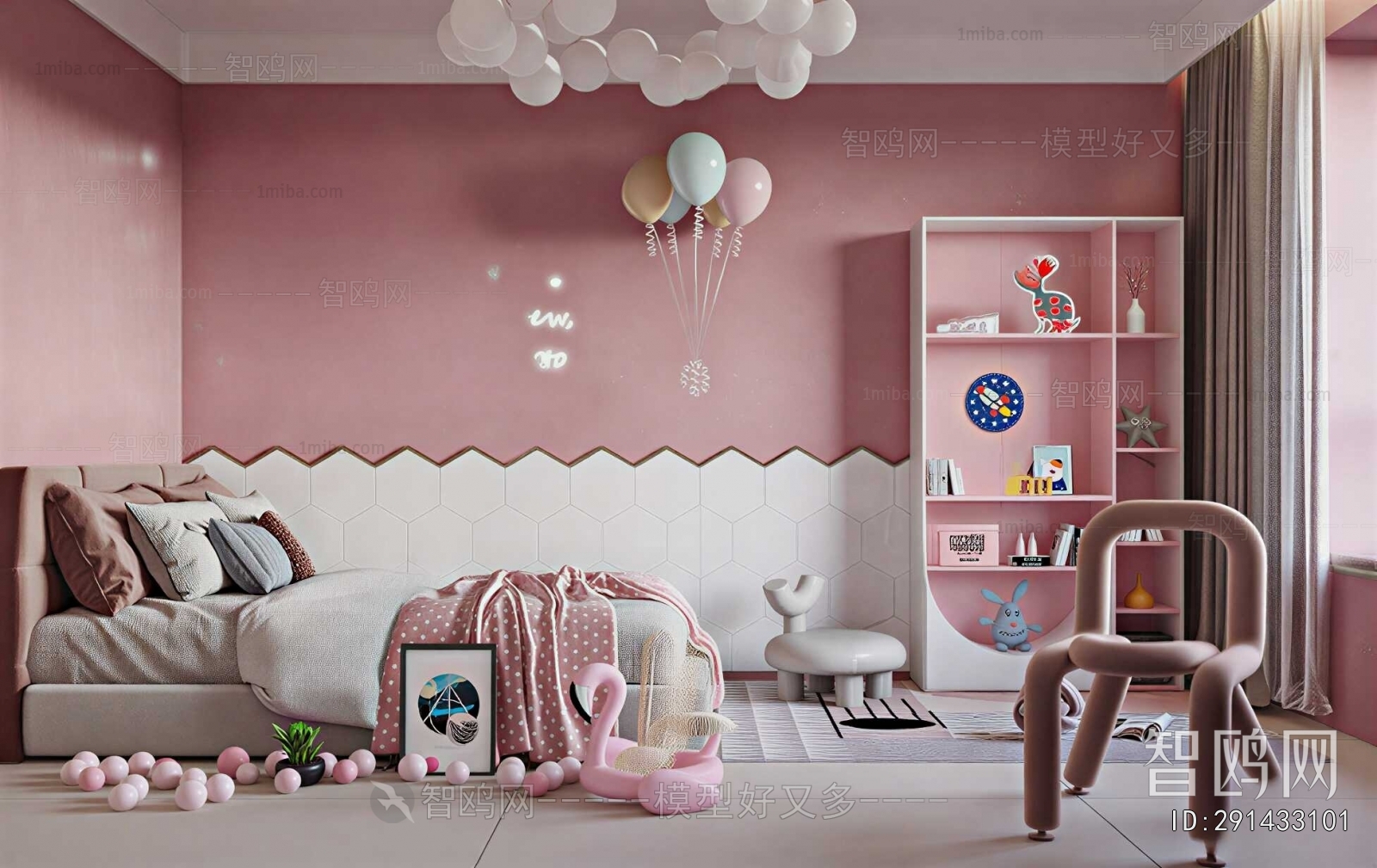 Modern Girl's Room Daughter's Room