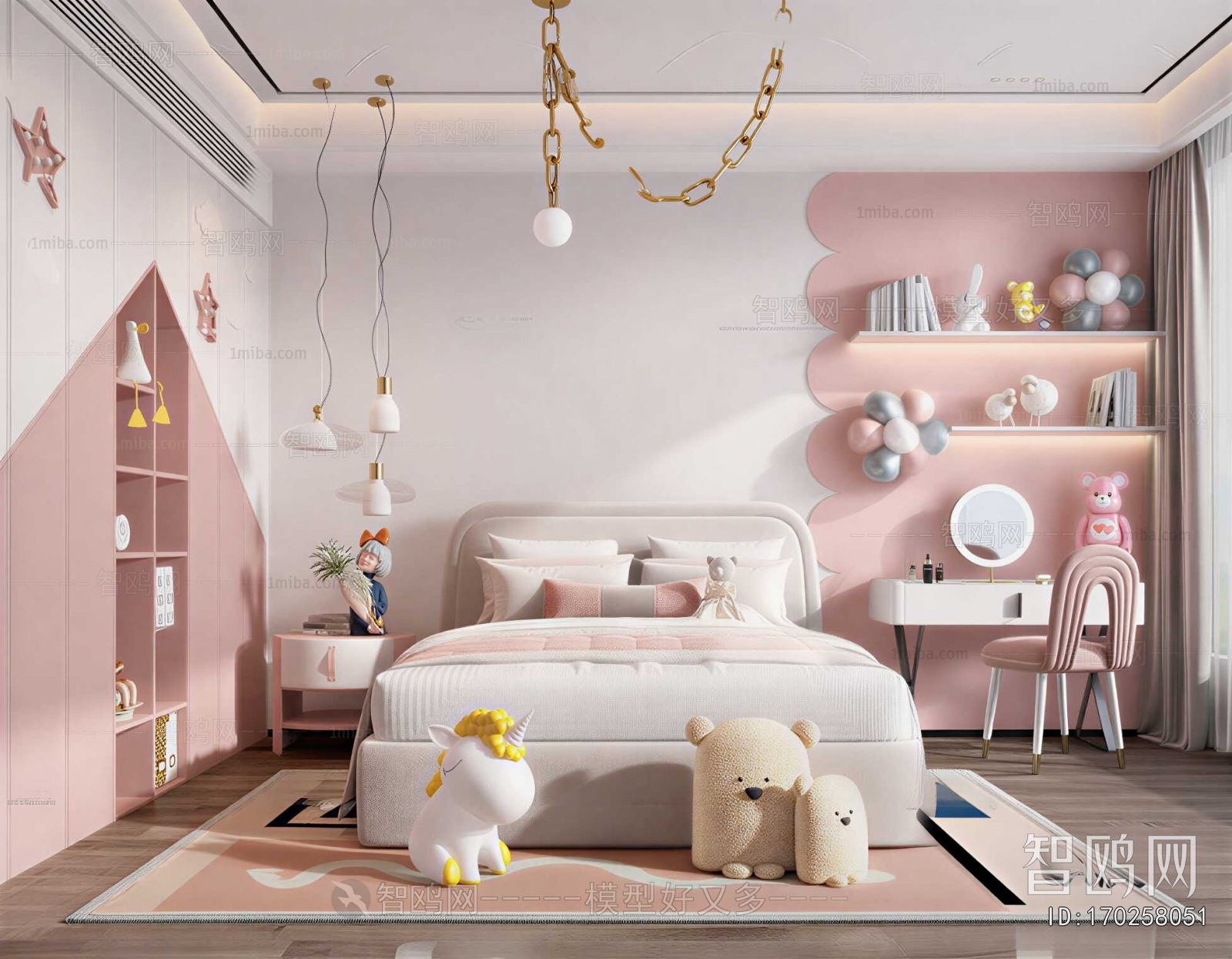 Modern Girl's Room Daughter's Room