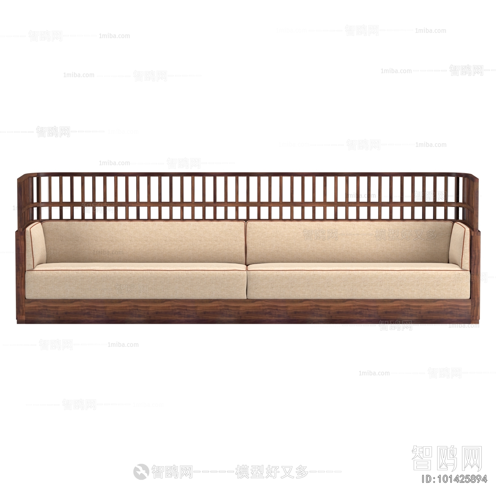 New Chinese Style Card Seat Sofa
