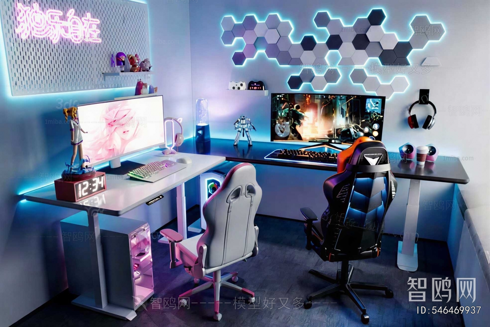 Modern Esports Tables And Chairs