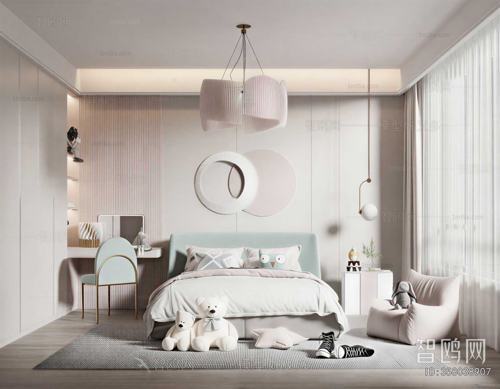 Modern Girl's Room Daughter's Room