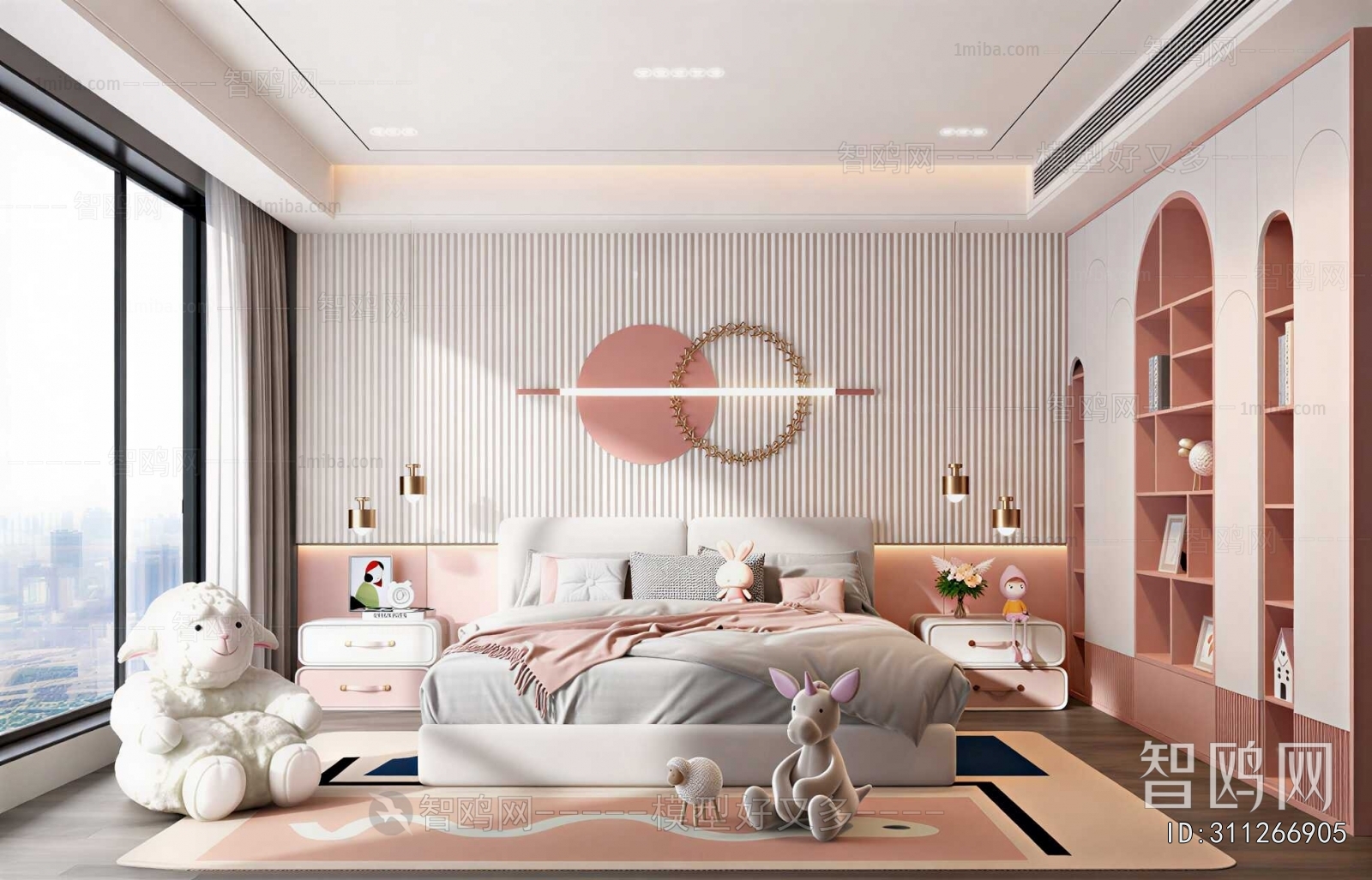 Modern Girl's Room Daughter's Room