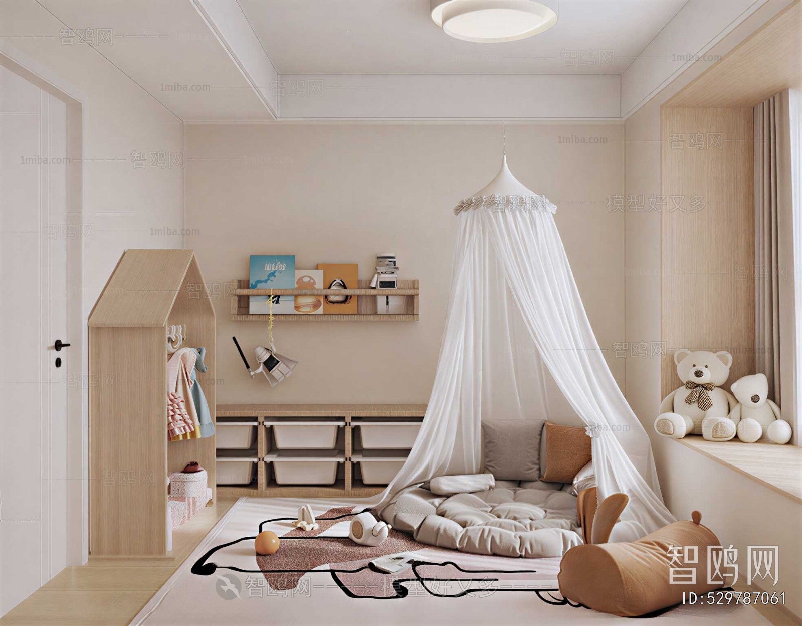 Nordic Style Children's Room