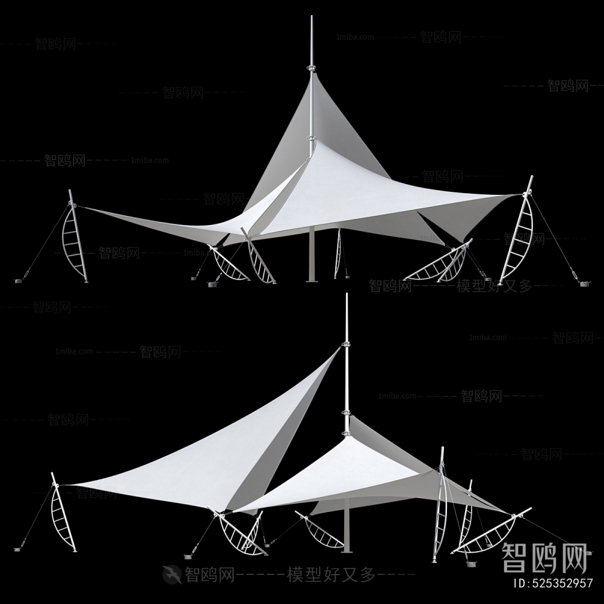 Modern Sunshade/Canopy/Tensioning Film