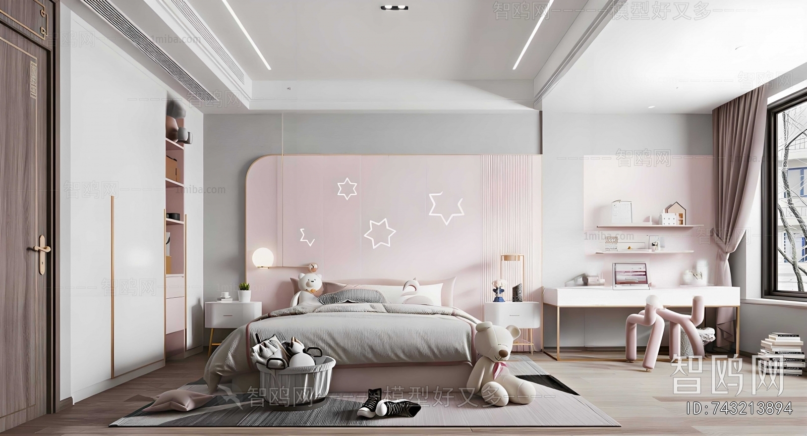 Modern Girl's Room Daughter's Room