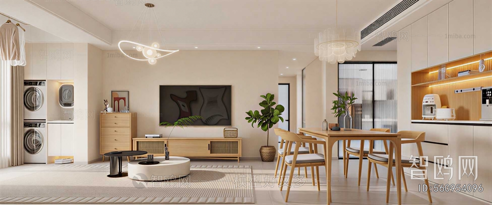 Nordic Style A Living Room