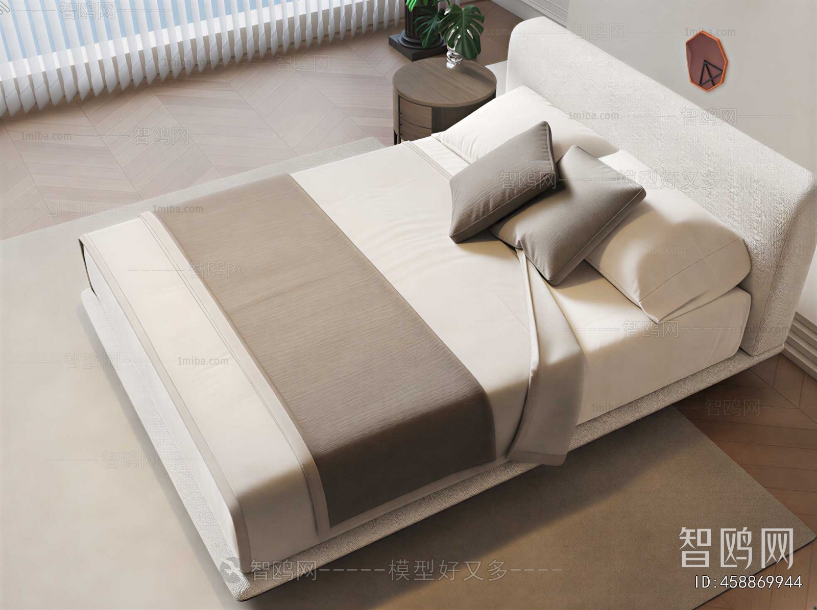 Modern Double Bed