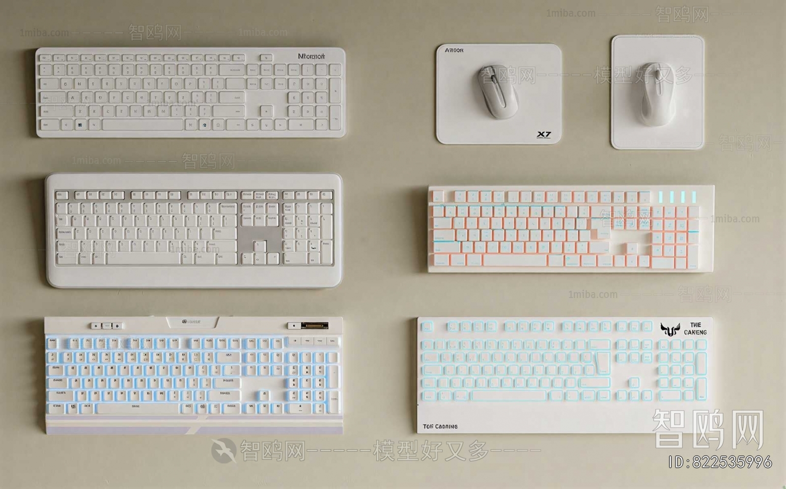 Modern Keyboard And Mouse
