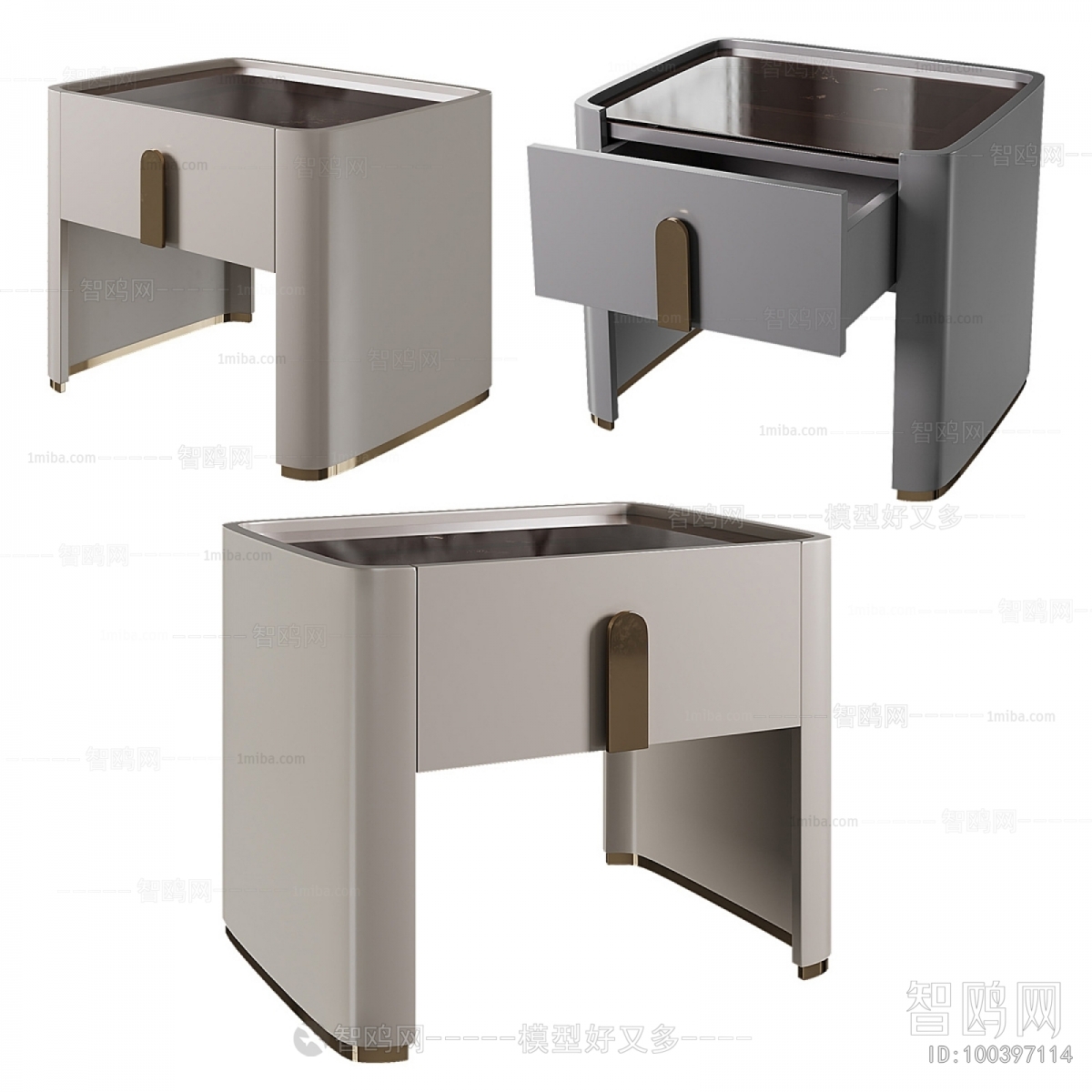 Modern Bedside Cupboard