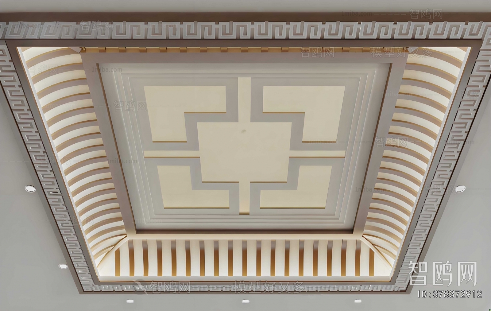 New Chinese Style Suspended Ceiling