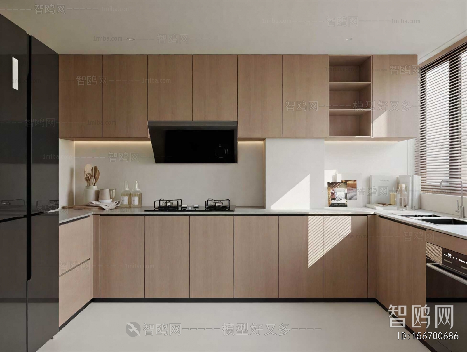 Modern The Kitchen