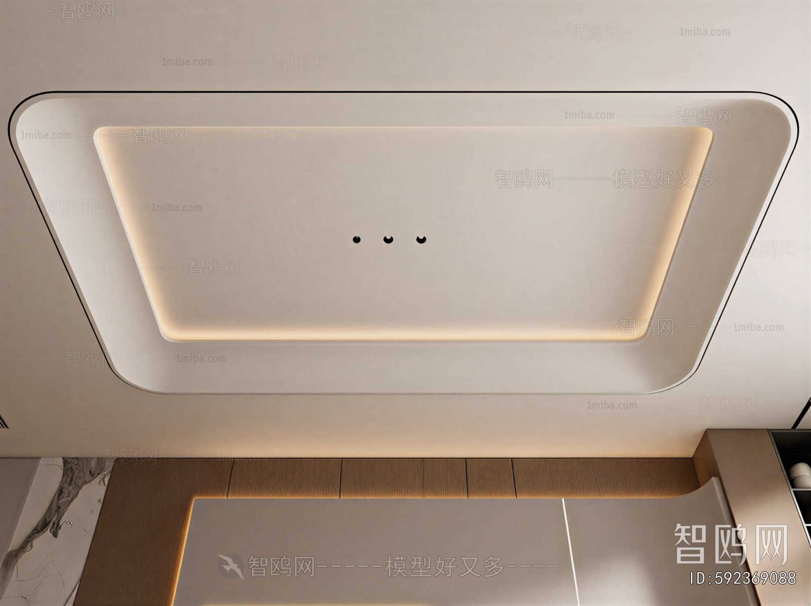 Modern Suspended Ceiling