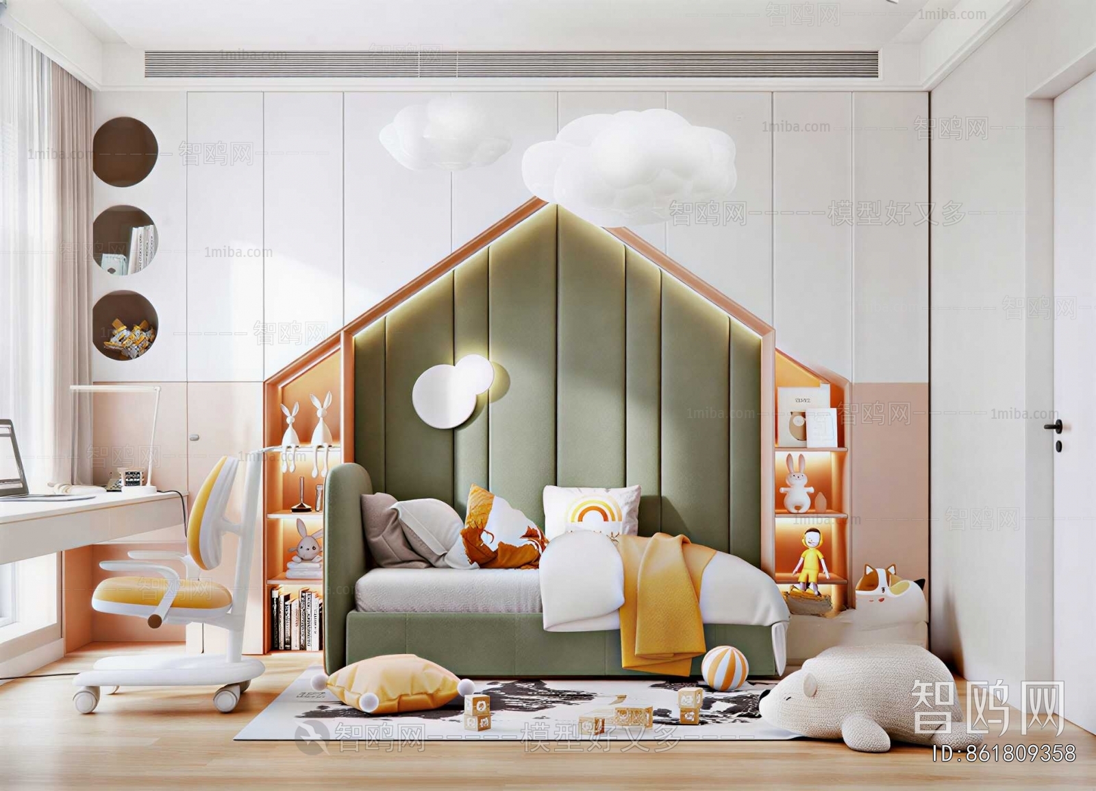 Modern Girl's Room Daughter's Room