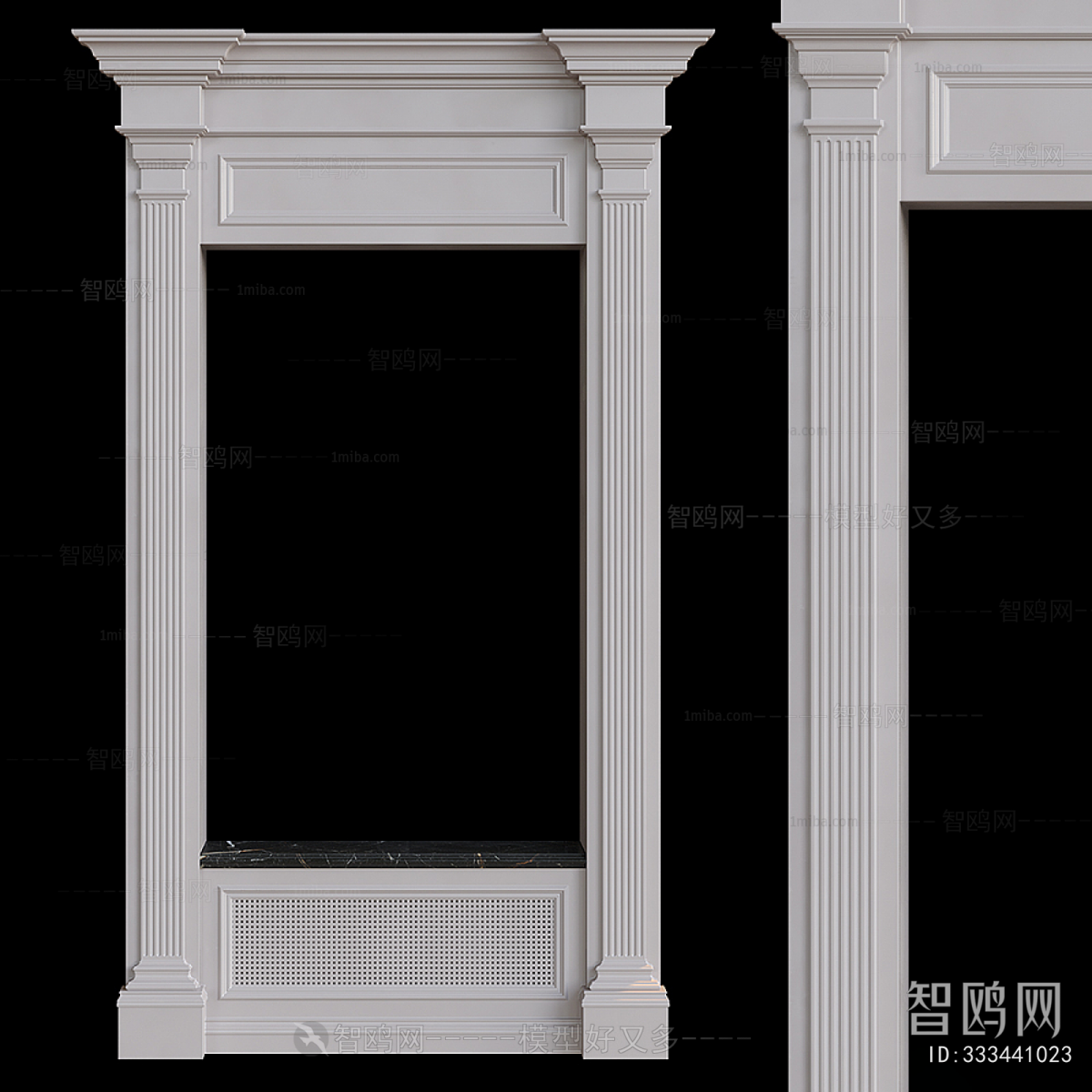 European Style Roman Pillar