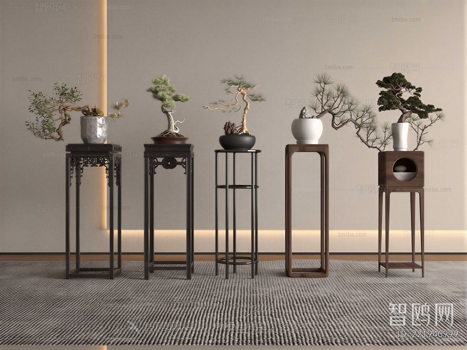 New Chinese Style Bonsai