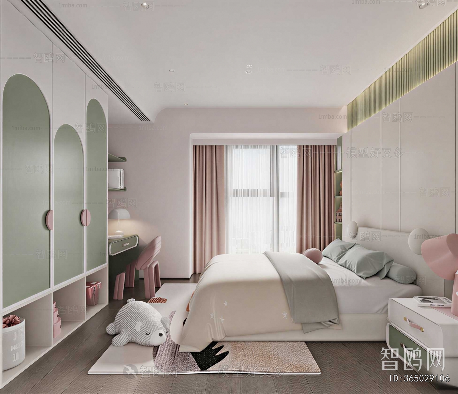 Modern Girl's Room Daughter's Room