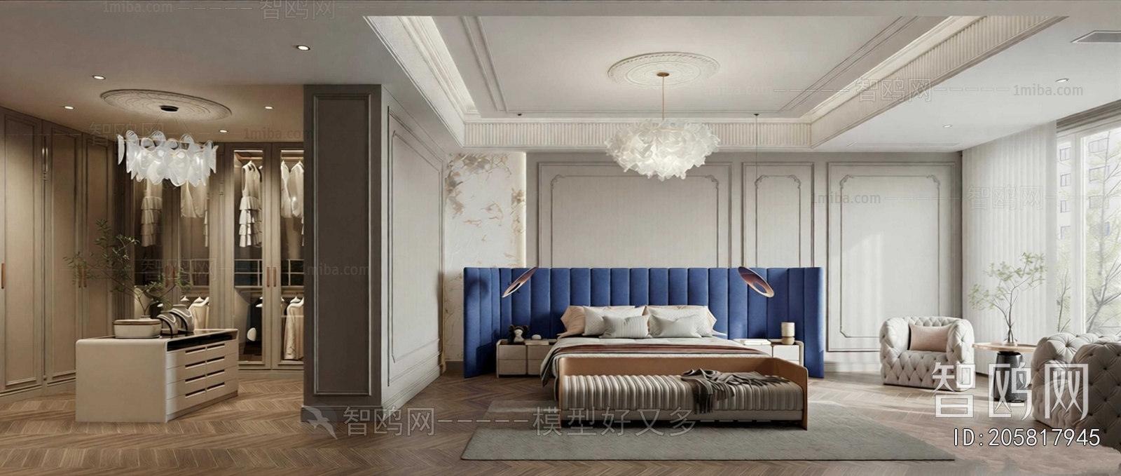 American Style Bedroom