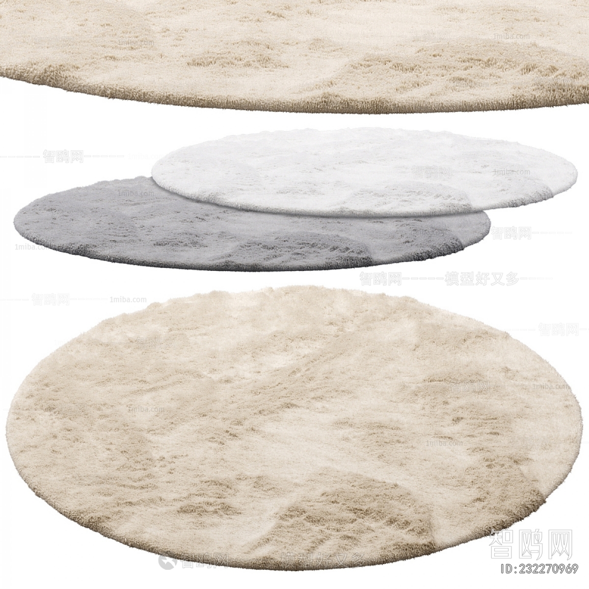 Modern Circular Carpet