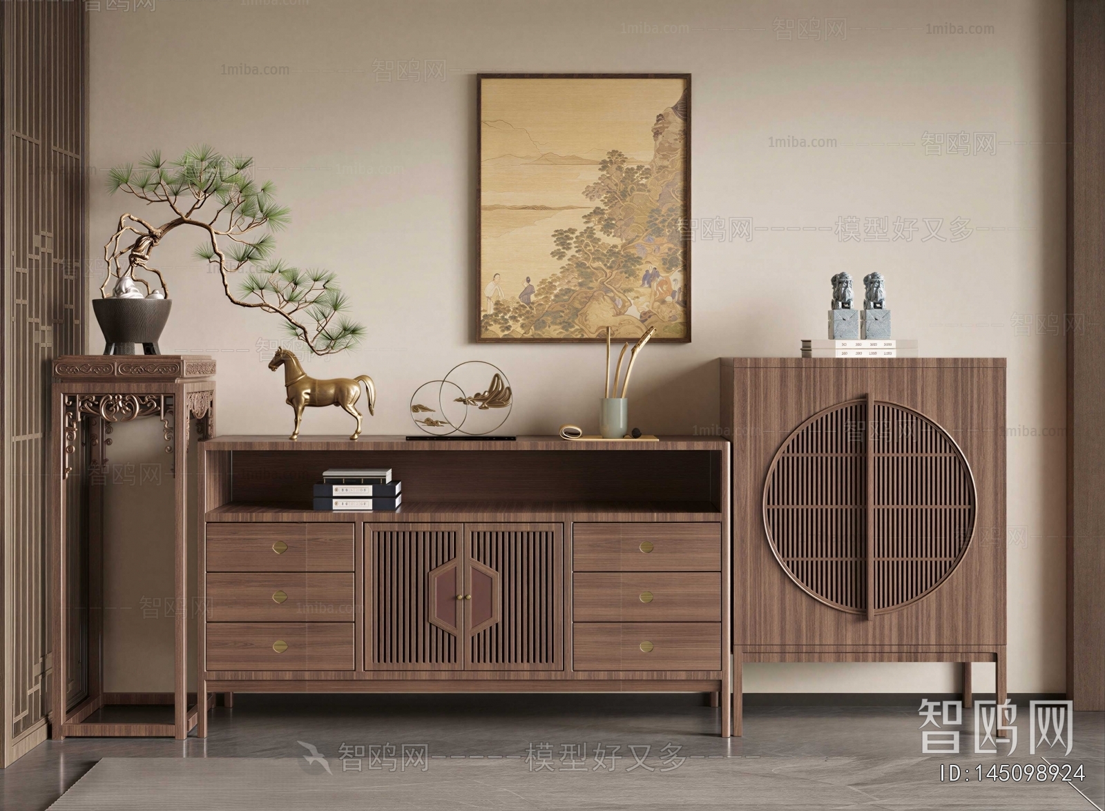 New Chinese Style Sideboard