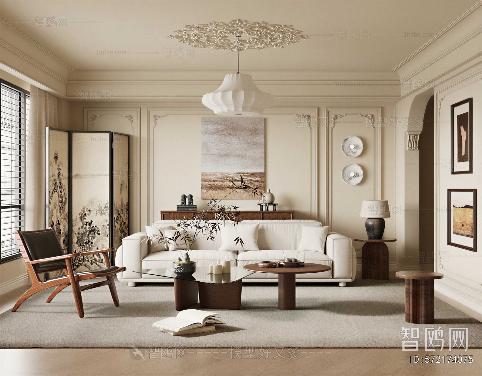 French Style A Living Room