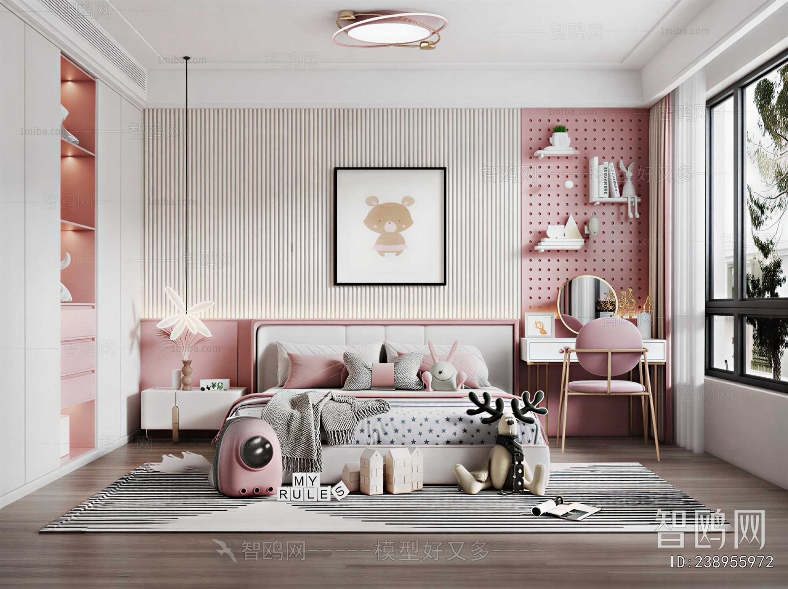 Modern Girl's Room Daughter's Room