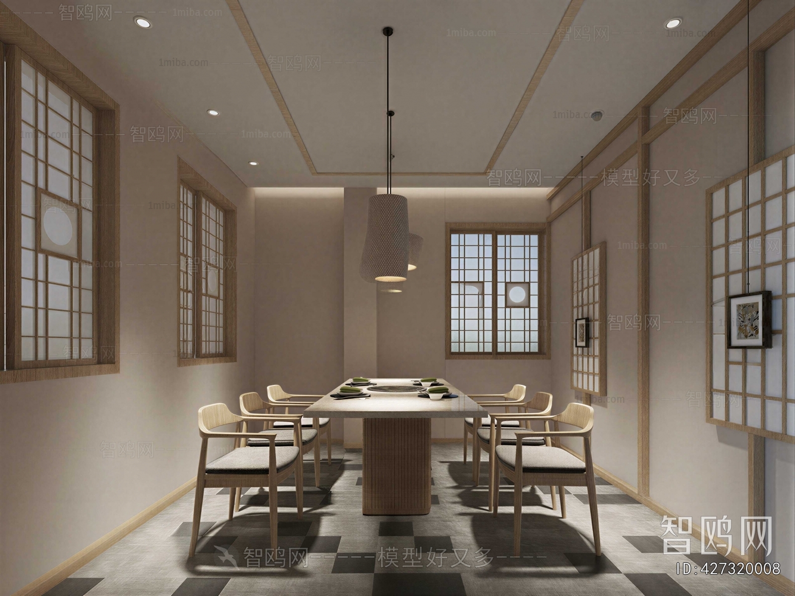 Japanese Style Restaurant Box