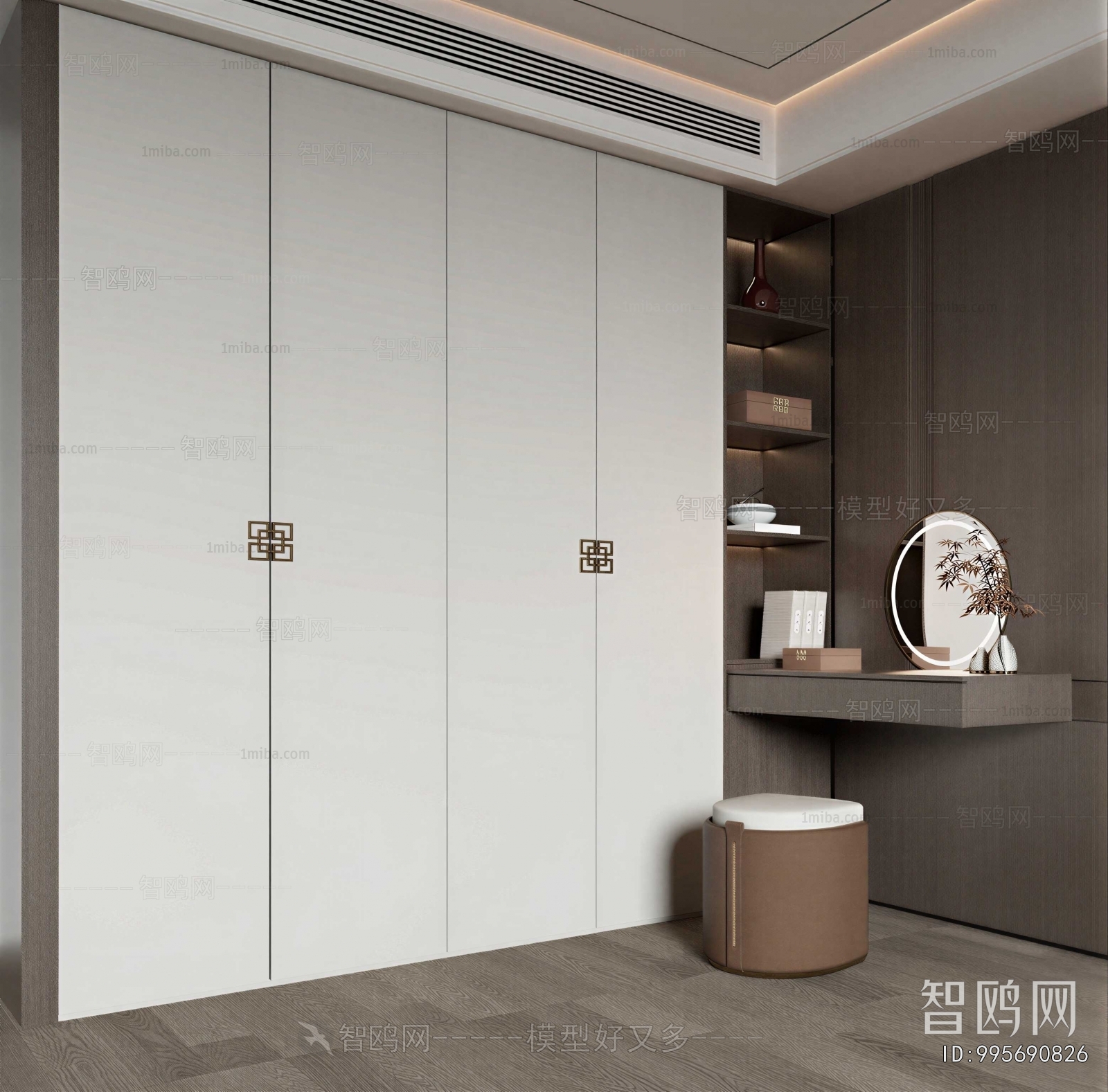 New Chinese Style The Wardrobe