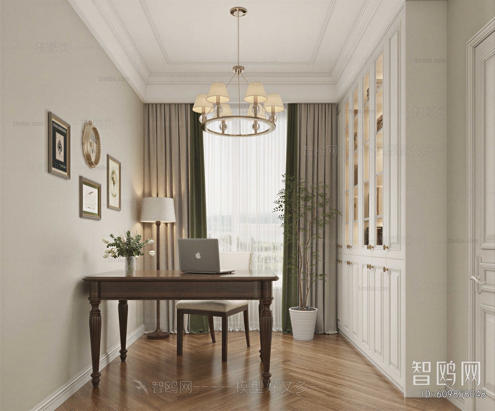 American Style Study Space