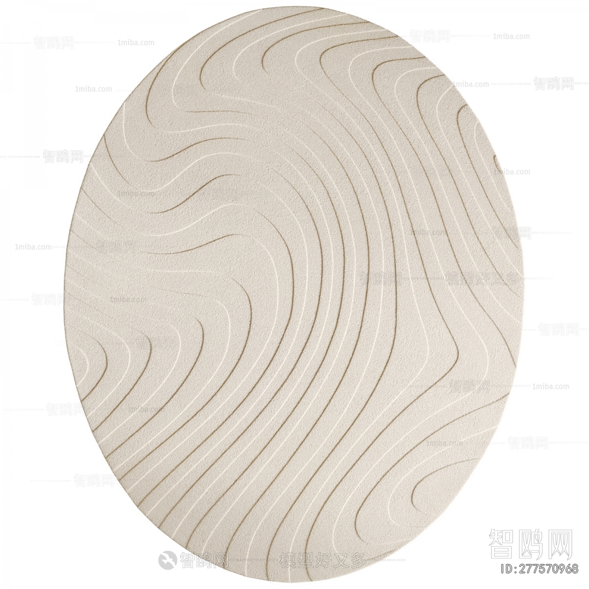 Modern Circular Carpet