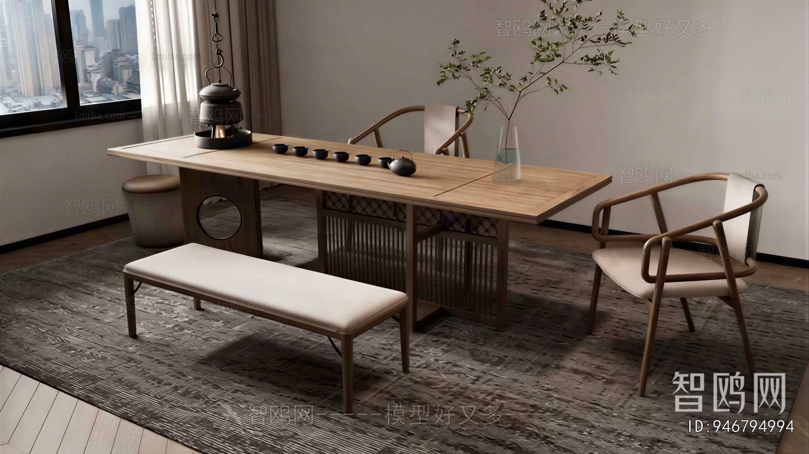 New Chinese Style Tea Tables And Chairs