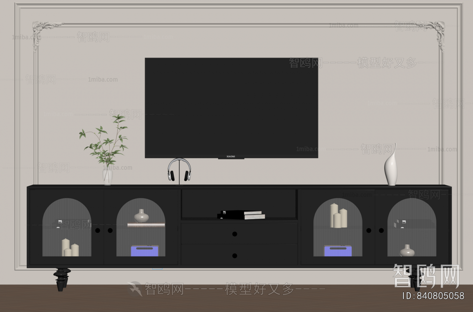 French Style TV Cabinet