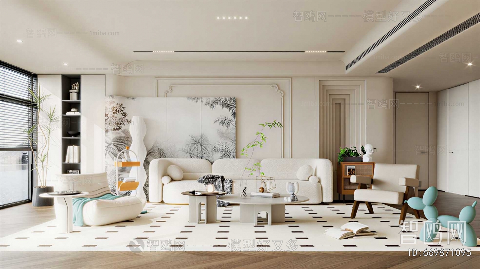 French Style A Living Room