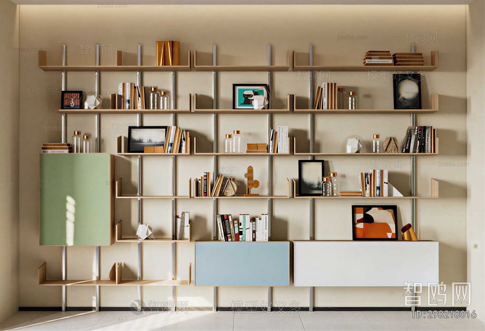 Nordic Style Bookcase