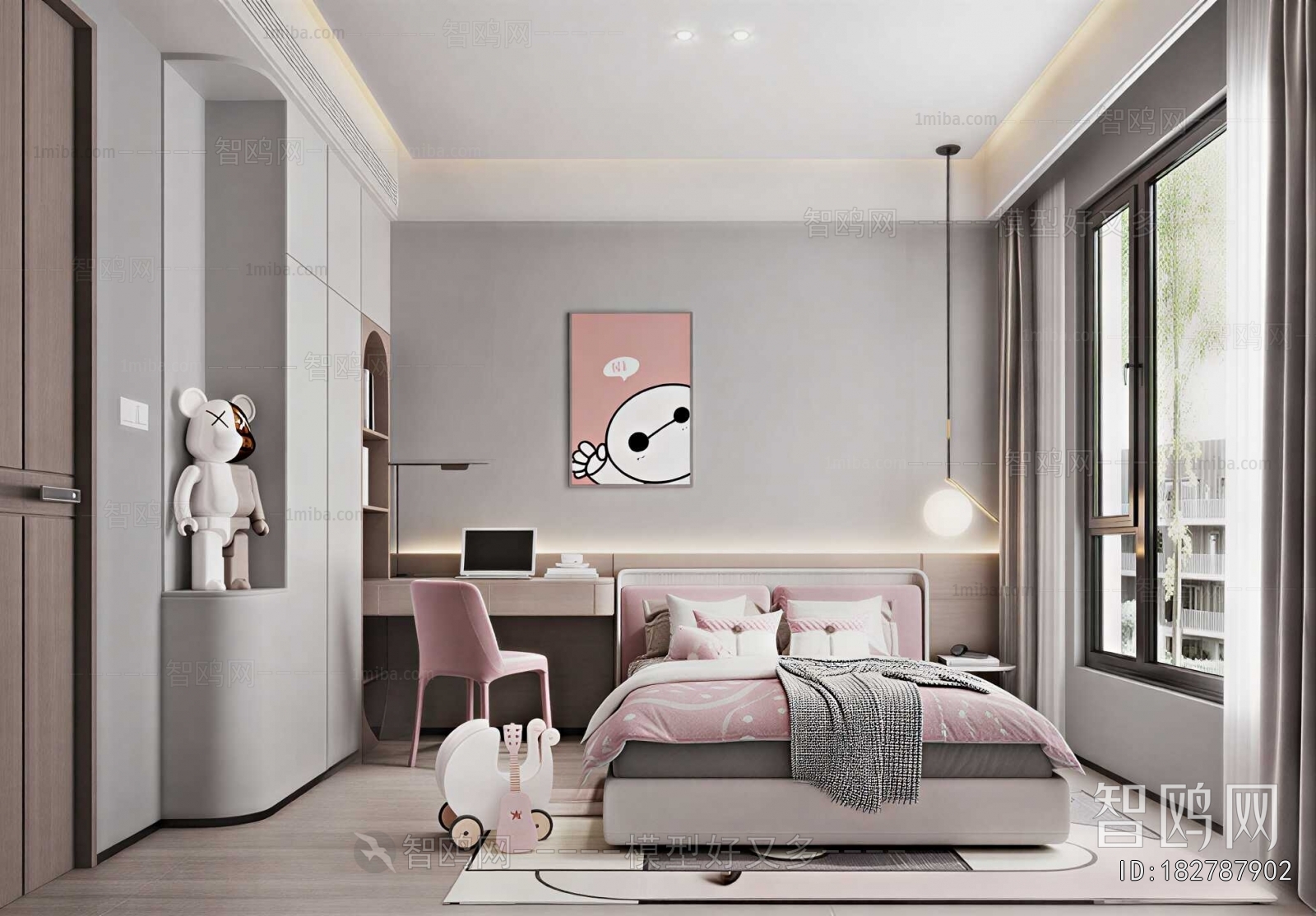 Modern Girl's Room Daughter's Room