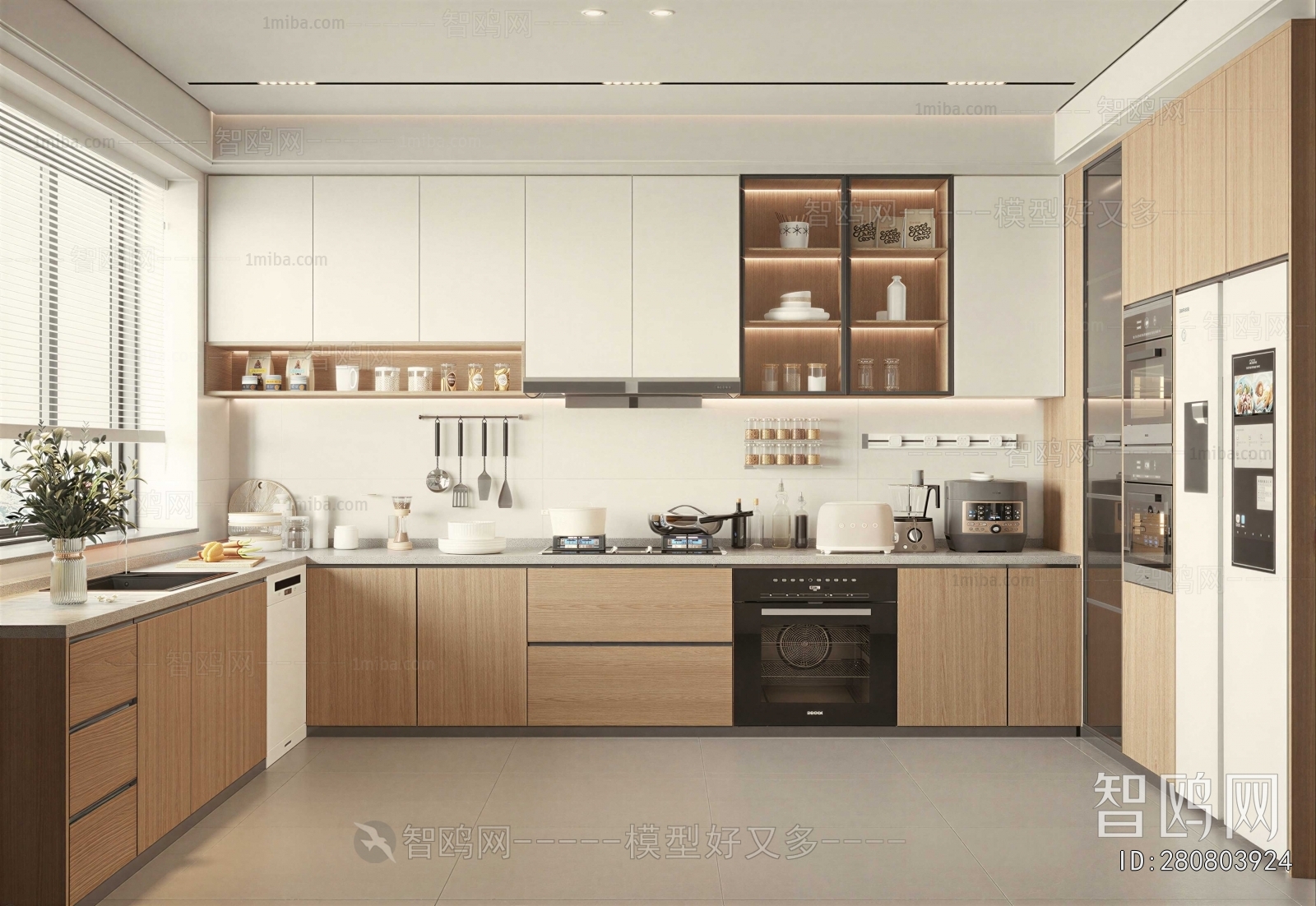 Modern The Kitchen