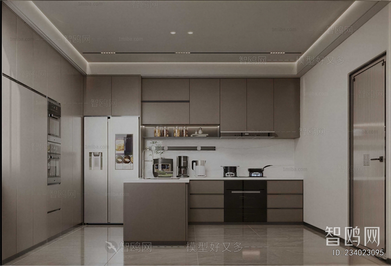 Modern The Kitchen