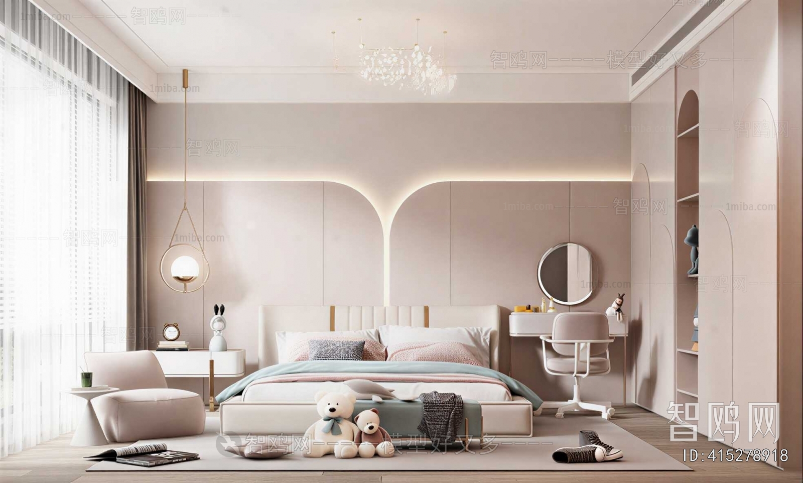 Modern Girl's Room Daughter's Room