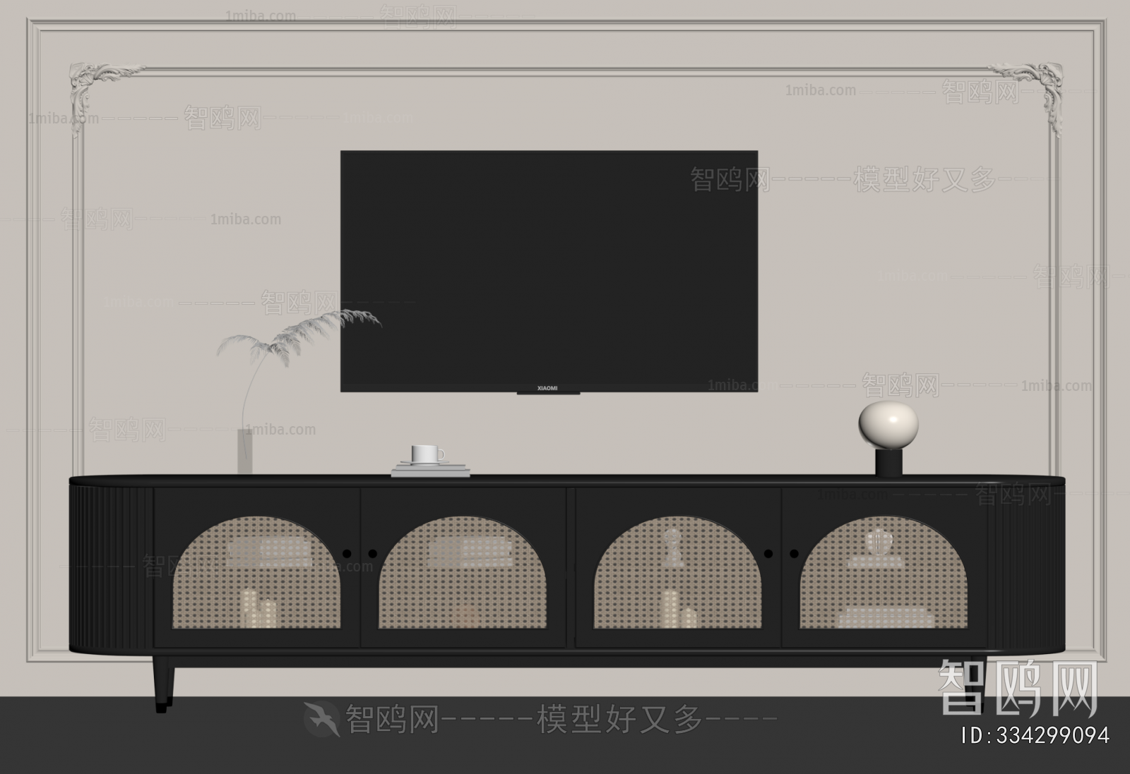 French Style TV Cabinet