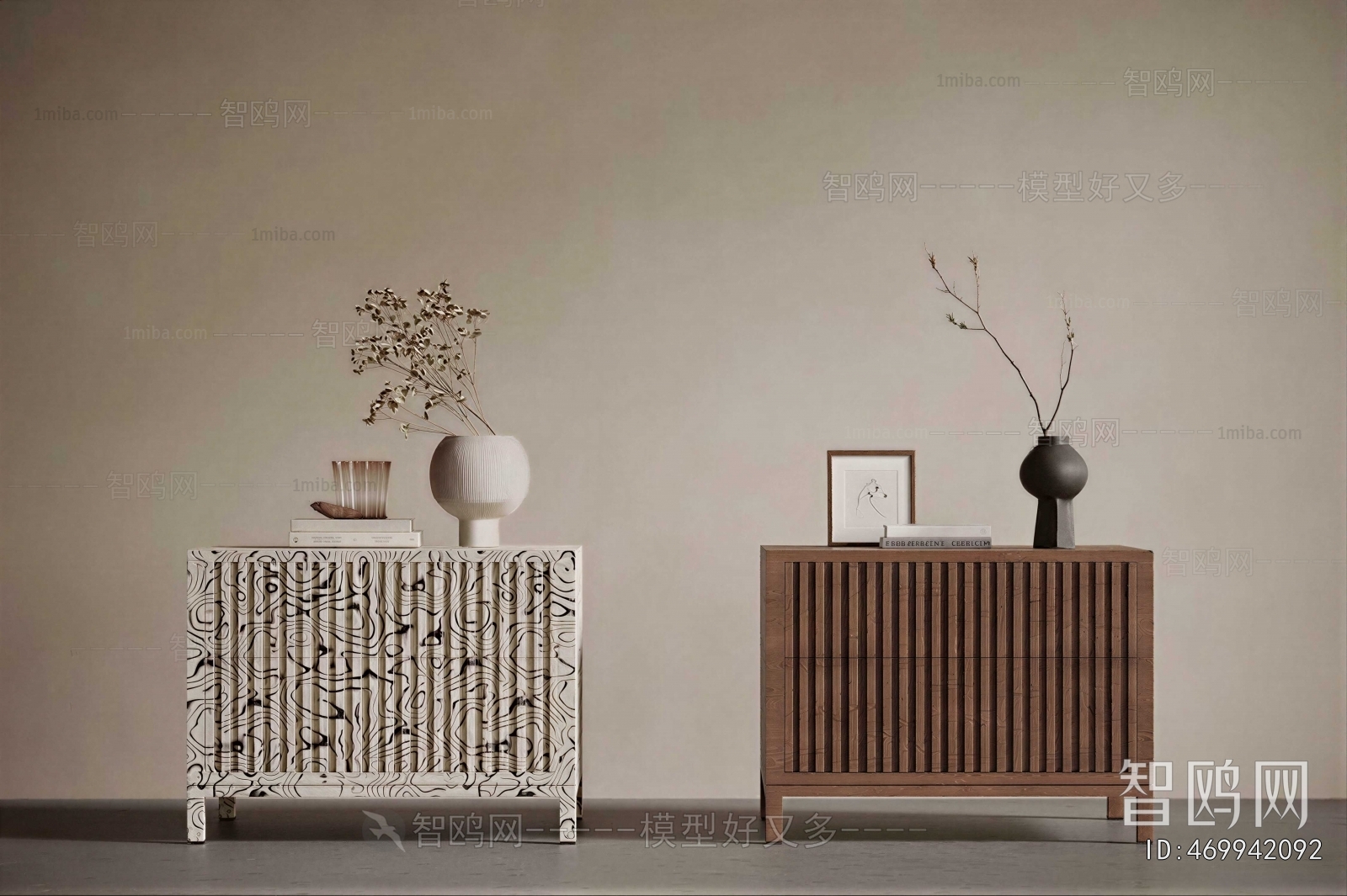 Modern Bedside Cupboard