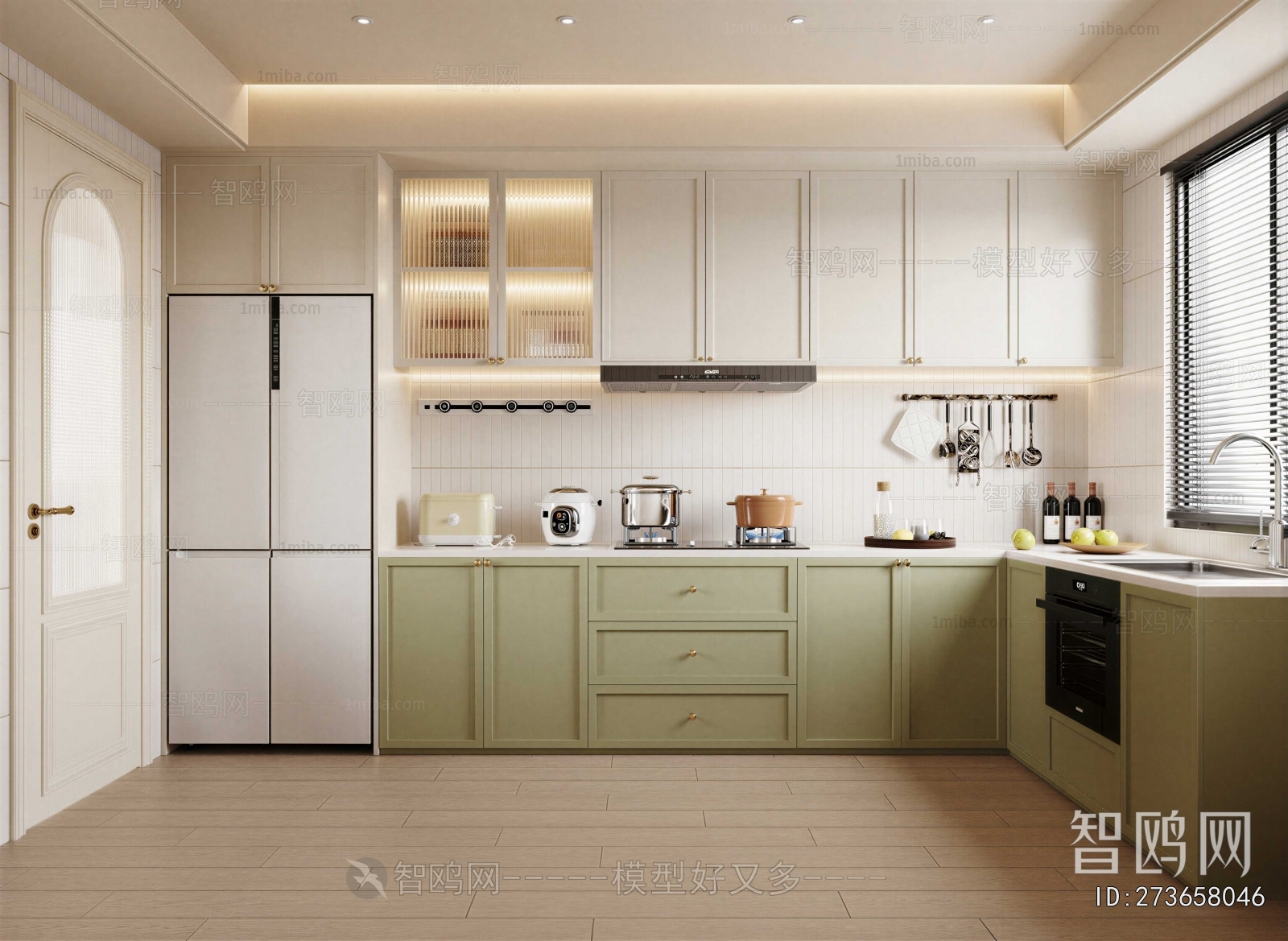 French Style The Kitchen